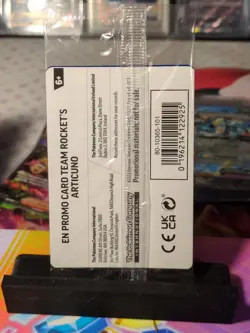 Pokemon Team Rocket's Articuno Best Buy Sealed Promo Destined Rivals Stamp Swirl - Image 2