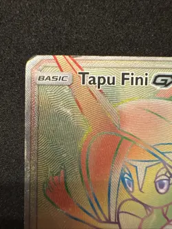 Pokemon Tapu Fini GX - 152/147 - Burning Shadows - Rainbow Secret Rare - Image 2