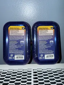 (2) Pokemon Kanto Power Mini Tins - Mewtwo and Pikachu & Vulpix Sealed - Image 2