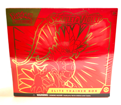 POKEMON ELITE TRAINER BOX ETB RED SCARLET & VIOLET NEW SEALED AWESOME ! - Image 1