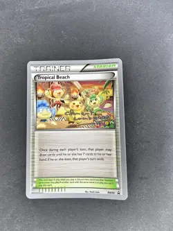 Tropical Beach - 2013 (Clement Lamberton) BW50 World Championship Pokemon Rare - Image 3