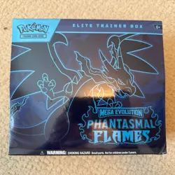 Pokemon TCG: Phantasmal Flames Elite Trainer Box Factory Sealed Brand New - Image 1