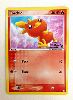 2006 POKEMON EX HOLON PHANTOMS 83 TORCHIC NM+ - Image 1