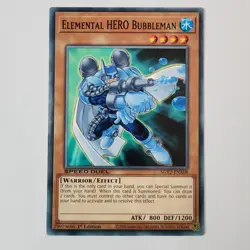 Elemental HERO Bubbleman - SGX2-ENA08 - NM - Common - 1st ed - Yugioh - Image 1