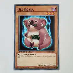 (3x) Des Koala - SGX2-ENE01 - NM - Common - 1st ed - Yugioh - Image 1