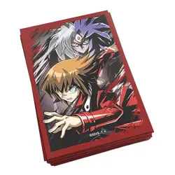 Konami Yu-Gi-Oh Deck Protector Sleeves - JADEN AND YUBEL (Legal Sleeves) - New - Image 1