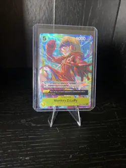 One Piece CCG English Monkey.D.Luffy OP07-109 SR - Image 1