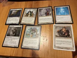 Lot of 7 White MTG Cards Magic The Gathering - Great Value! - Image 1