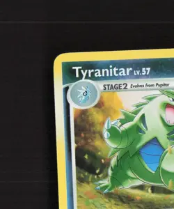 Tyranitar 17/123 Mysterious Treasures Reverse Holo Rare Pokemon Card LP - Image 3