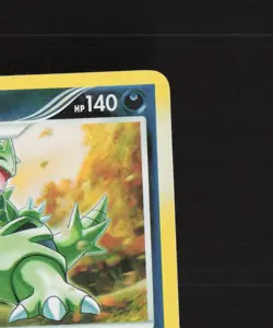 Tyranitar 17/123 Mysterious Treasures Reverse Holo Rare Pokemon Card LP - Image 4