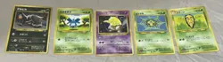 Lot Of 11 1996 Nintendo Pocket Monster Cards Incl Scizor Holo - Image 4