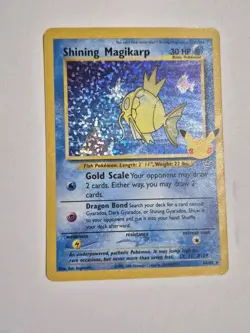 Shining Magikarp 66/64 Pokemon Card TCG Celebrations Classic Mint Holo - Image 1