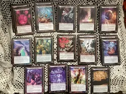 Magic the Gathering MTG Archenemy Oversized Cards Lot Of 14 Moderate Play - Image 1