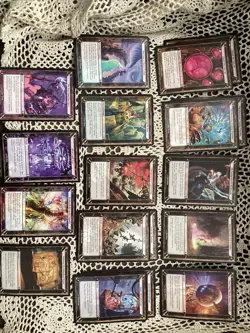 Magic the Gathering MTG Archenemy Oversized Cards Lot Of 14 Moderate Play - Image 2
