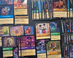 Disney Lorcana Cards Bulk Lot - Image 4