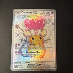pokemon card tcg Dedenne EX 239/193 - Paldea Evolved - Ultra Rare - NM ⭐ - Image 1