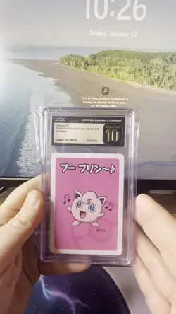 Pokemon CGC Pristine 10 Lot Japanese Old Maid Cards Charmander, Raichu, Mew Etc - Image 2