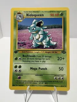 1st Edition Nidoqueen 23/64 Jungle 1999 WOTC Pokemon Card TCG - Image 1