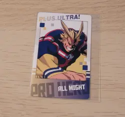 All Might My Hero Academia Card TCG Ensky Japanese - Image 1