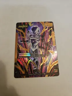 Frieza FS04-01 Gold Rare Promo Leader Dragon Ball Card Fusion World English NM - Image 1