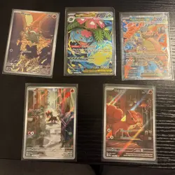 Pokemon Card Lot 5 English IR NM Mega Vulpix Venusaur Phanpy Litleo - Image 1