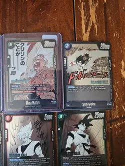 15 Card Goku Lot From Dragonball Super FusionWorld Manga Booster 01 And 02 - Image 5