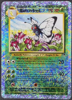Pokemon Card - Butterfree 21/110 Legendary Collection Reverse Holo Rare NM - Image 1