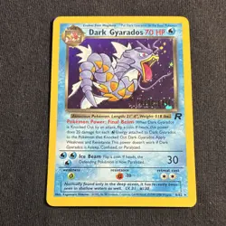Dark Gyarados 8/82 Wotc Promo Prerelease Holo 2000 Wizards Pokemon Card English - Image 1