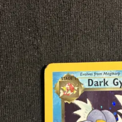 Dark Gyarados 8/82 Wotc Promo Prerelease Holo 2000 Wizards Pokemon Card English - Image 3