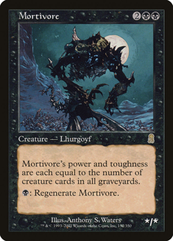 mtg magic Mortivore odyssey FRENCH vf fr necrovore odyssee - Image 1