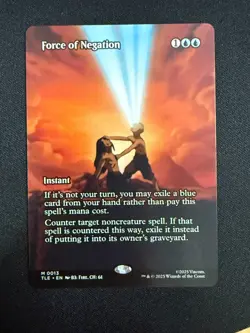 Force of Negation (BORDERLESS) - Avatar (MTG) NM - Image 1