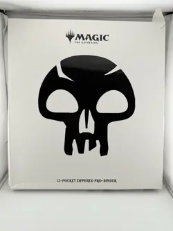 Ultra Pro Zippered Pro Binder 12-Pocket Magic the Gathering Mana 8 Swamp NEW - Image 1
