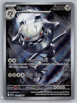 Pokemon Mega Evolution Steelix 150/132 Illustration Rare IR NM 001 - Image 1