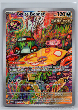 Brute Bonnet - 207/182 - Pokemon Paradox Rift Illustration Rare Card NM - Image 1