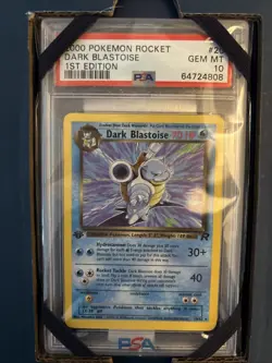 Pokemon TCG Dark Blastoise Holo Rare 1st Edition PSA 10 Gem Mint - Image 3