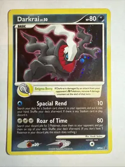 Pokemon Darkrai Lv.50 Holo Rare DP24 Promo Card Diamond & Pearl - Image 1