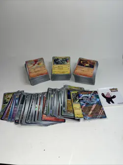 400+ Pokemon Cards Random Bulk Lot C/UC/ Rev Holo/Holo plus sticker - Image 1