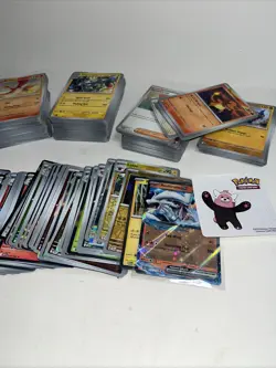 400+ Pokemon Cards Random Bulk Lot C/UC/ Rev Holo/Holo plus sticker - Image 2