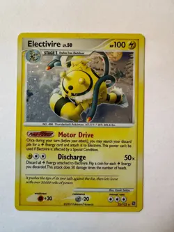 Pokemon Electivire 25/132 Reverse Holo Rare Pre-owned - Image 1