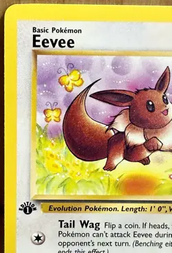Eevee 51/64 Jungle Set 1st Edition 1999 Pokemon TCG Vintage - Image 5