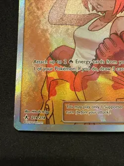 POKEMON TCG WELDER 214/214 S&M UNBROKEN BONDS FULL ART - Image 4