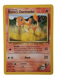 Blaine's Charmander 61/132 Gym Heroes Unlimited - Pokemon TCG - Near Mint - Image 1