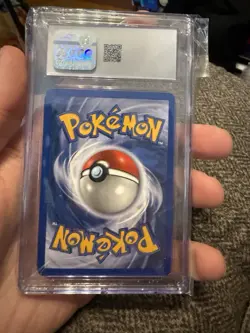Black Stars Promo -9 MEW Pokemon League (2000) HOLO CGC 9 Foot Swirl - Image 3