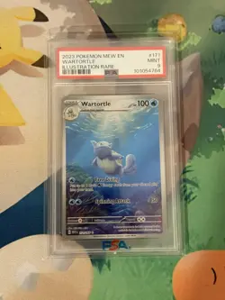 Wartortle 171/165 PSA 9 Mint | Illustration Rare | Pokemon 151 English - Image 1
