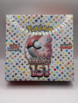 Pokemon Scarlet & Violet 151 Japanese Booster Box (SV2A) w/Shrink. US Seller. 4521329331423 - Image 1