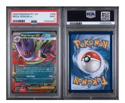 PSA 9 Mint 2025 Pokemon PFL En Mega Gengar ex #056 - Image 3