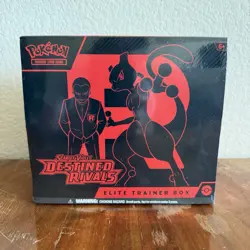 Two Pokemon TCG Destined Rivals Elite Trainer Box ETB | Factory Sealed | In Hand - Image 1