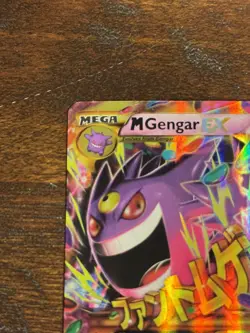 Pokemon M Gengar EX 121/119 XY Phantom Forces Secret Rare Mega Full Art Holo x1 - Image 2