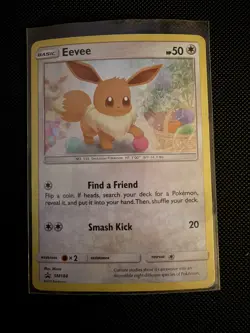 Eevee Cosmos Holo SM184 SM Promos NM Pokemon Fast Ship - Image 1