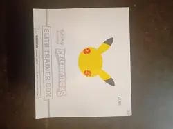 Pokemon TCG: 25th Anniversary Celebrations Elite Trainer Box (2021) 820650809439 - Image 1
